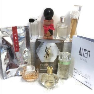 Lancôme, Vera Wang, Victoria’s Secret, Prada